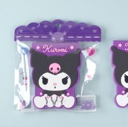 Kuromi Cute Pocket Wappen Memo Pad