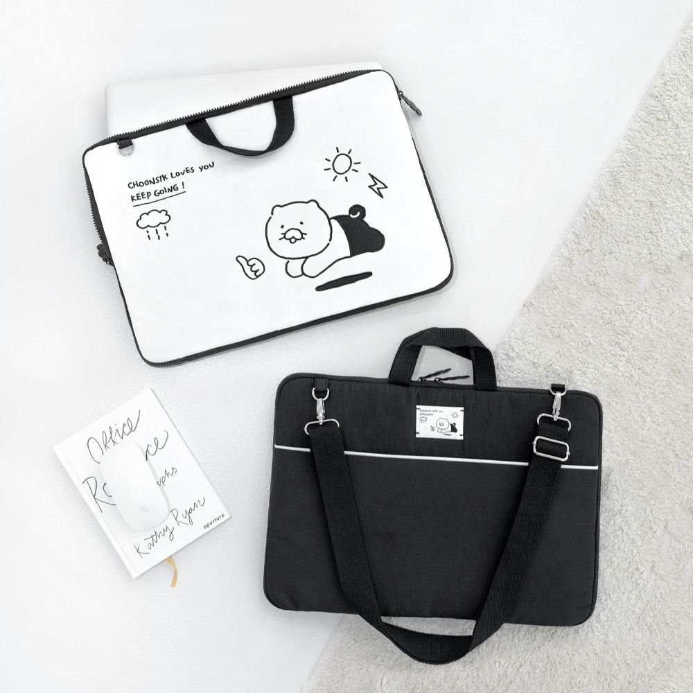 Doodle Doodle RYAN and CHOONSIK 15-17inch Laptop Pouch