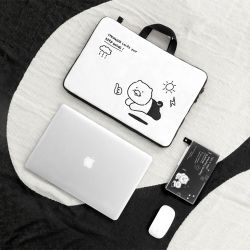 Doodle Doodle RYAN and CHOONSIK 15-17inch Laptop Pouch