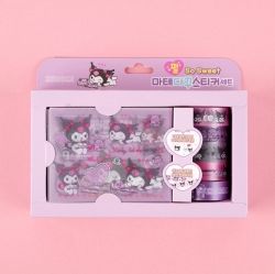 Kuromi Pearl Masking tape and Diary Deco Sticker Set