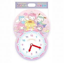 Sanrio Characters Play with a clock