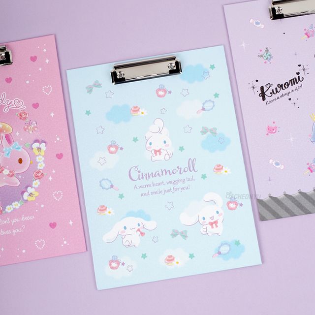 Cinnamoroll Hologram Clip Board (B)