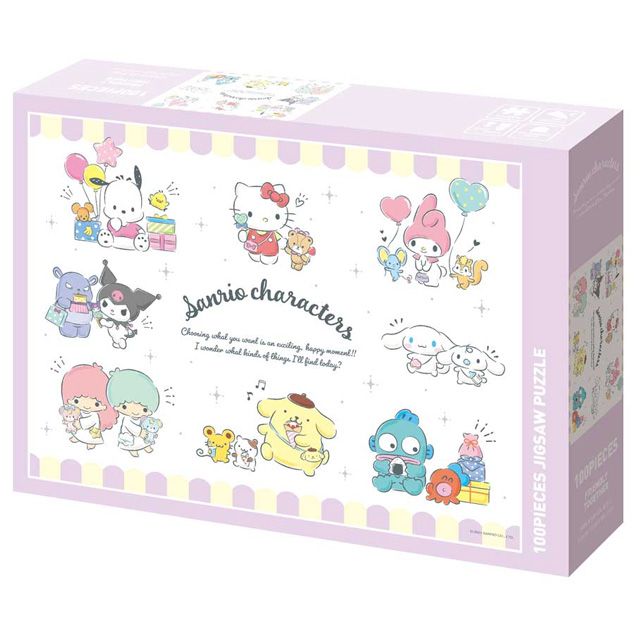 Sanrio Characters Jigsaw Puzzle 100PCS _Together