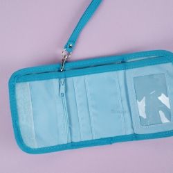 Cinnamoroll Cute Wallet with Neck Strap, Coin and Card Holder