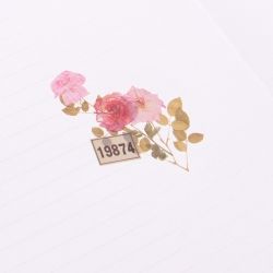Rub-on Sticker_Botanical Pink