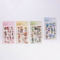 Rub-on Sticker_Botanical Blue