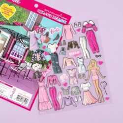 Barbie lovely style coordination sticker