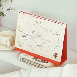 2024 Anne Story A4 Desk Calendar