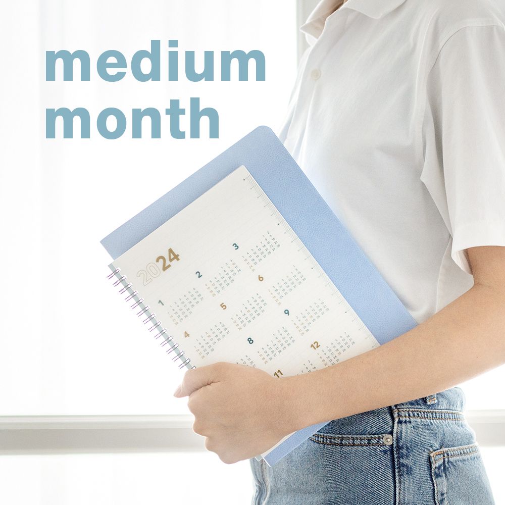 2024 2nd Planner Medium, Monthly 