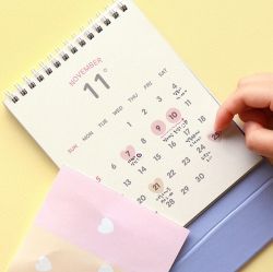 The temperature of the day 2024 Desk Calendar 