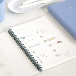 2024 2nd Planner Medium, Monthly 