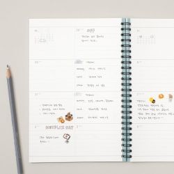 2024 2nd Planner Medium, Weekly 