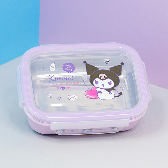 Kuromi Square Stainless Lunch Box