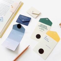 Magnetic Bookmark  Card