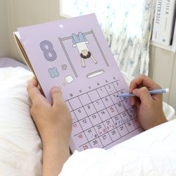 2024 Daily Wall Calendar (A4 size) - Whatever you want 