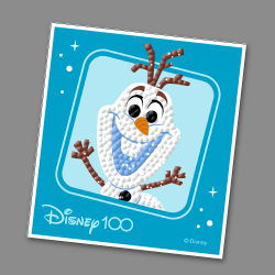 Disney Olaf Diamond Painting Sticker Kit 