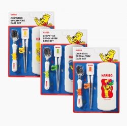 Haribo Cutlery 3p Case Set