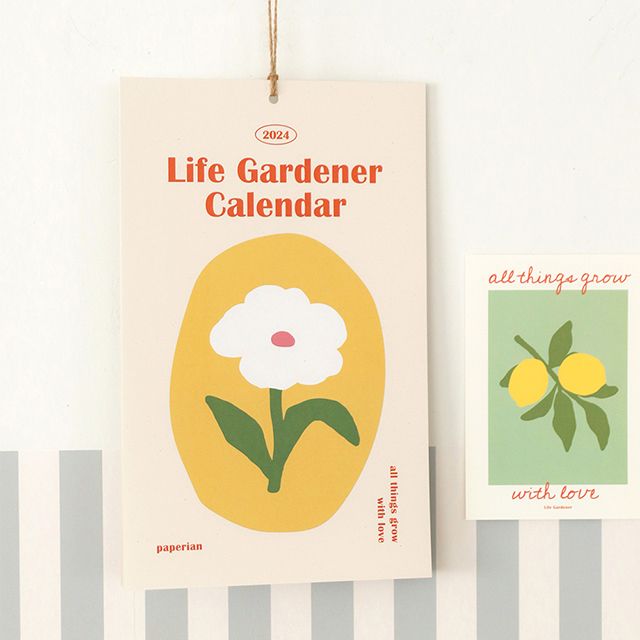 2024 Life Gardener Wall Calendar
