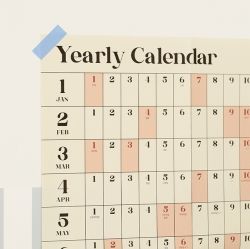 2024 Yearly Poster Calendar