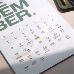 2024 Palette Wall Calendar