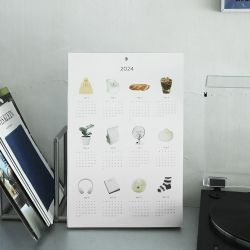 2024 Life Flow Wall Calendar 
