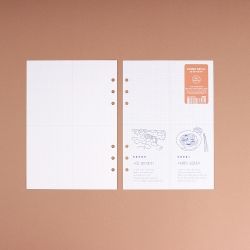 [A5] 6-Ring Jumbo Refill 1/4 Paper