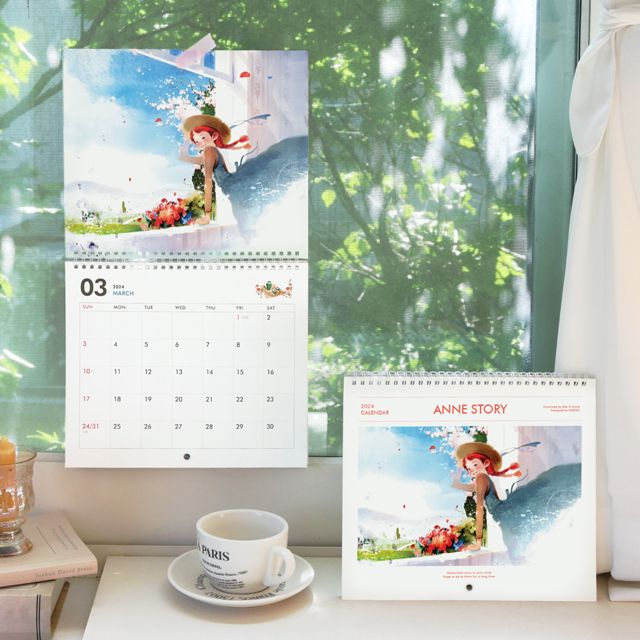 2023 Anne Wall Calendar (A3 Illust Calendar)
