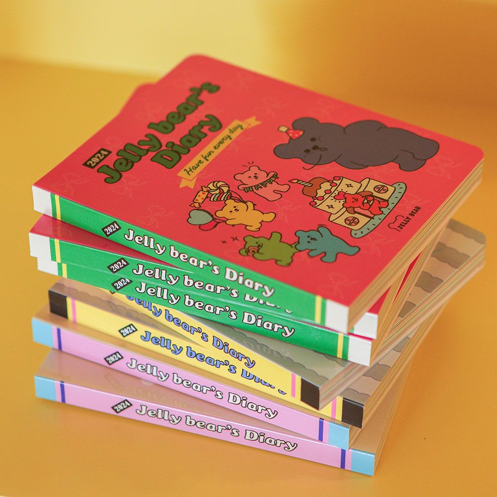 2024 Jelly Bear Diary, Weekly 