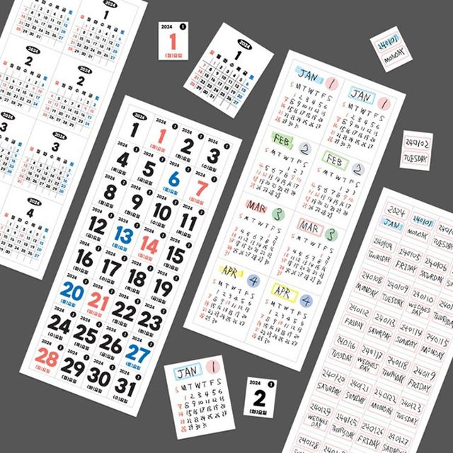 Everyday Drawing Stickers 6Type Set
