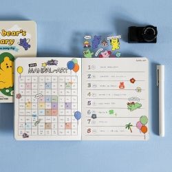 2024 Jelly Bear Diary, Weekly 