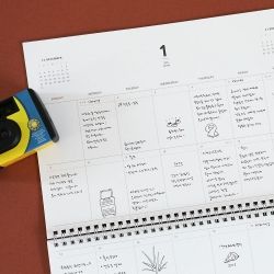 2024 D Planner, Monthly Scheduler 