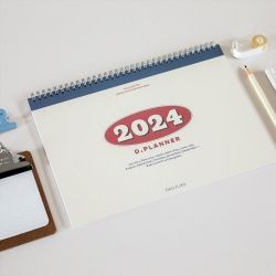 2024 D Planner, Monthly Scheduler 