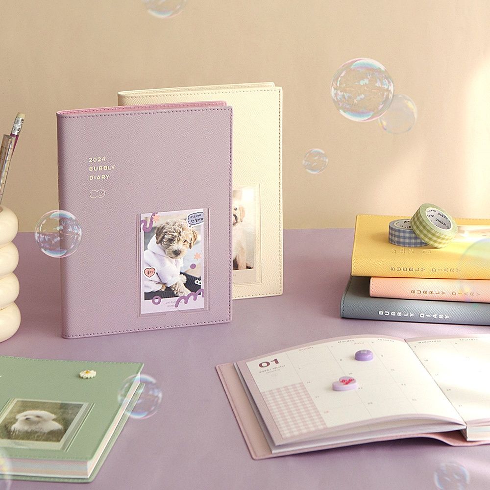 2024 Bubbly Diary Weekly Planner 