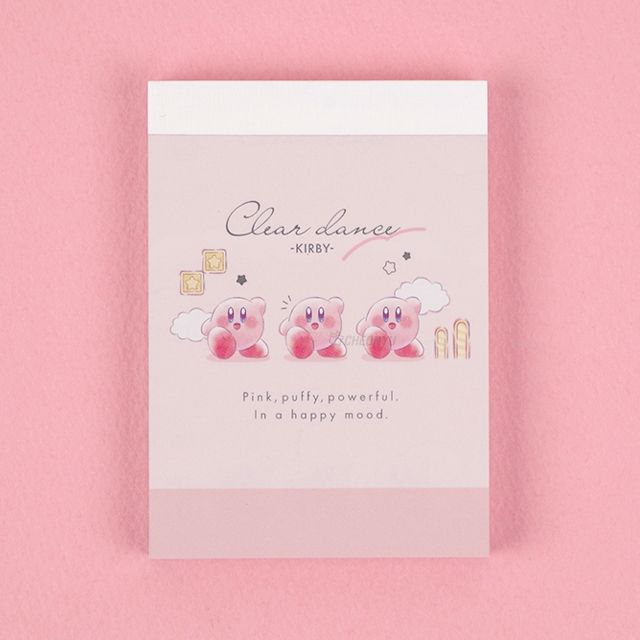 Kirby Clear Dance Mini Memo, Set of 10pcs