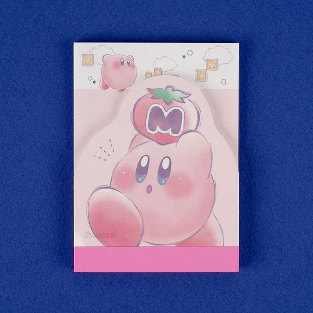 Kirby Maximum Tomato Die Cut Mini Memo, Set of 10pcs