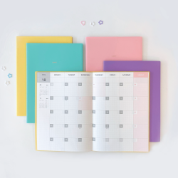 2024 Monthly A4 Macaron Diary 