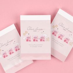 Kirby Clear Dance Mini Memo, Set of 10pcs