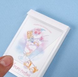 Kirby Clear PUPUPU Parfait Mini Memo, Set of 10pcs