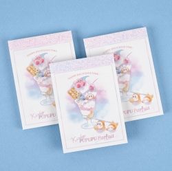 Kirby Clear PUPUPU Parfait Mini Memo, Set of 10pcs