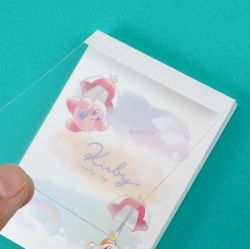 Kirby Clear Melty Sky Mini Memo, Set of 10pcs