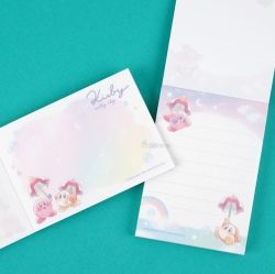Kirby Clear Melty Sky Mini Memo, Set of 10pcs