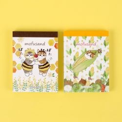 Mofusand Mini Memo Pad, Set of 12