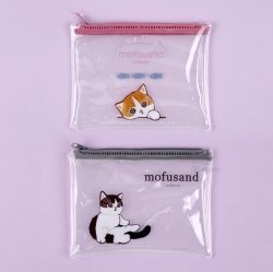 mofusand Mini Clear Pouch