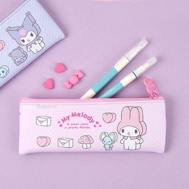 Blocks My Melody Flat Pen Case