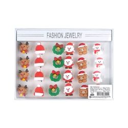 Chiristmas Ring ver.2, set of 24ea