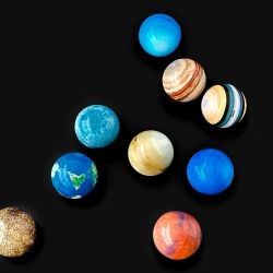 Space Bouncy Ball, Set of 12pcs