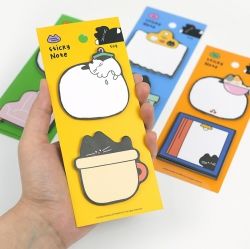 Nyang-nyang Shape Sticky Note 24pcs