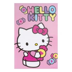 Hello Kitty Poster Wool Blanket