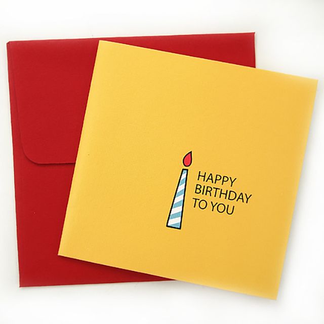 message card - Happy Birthday