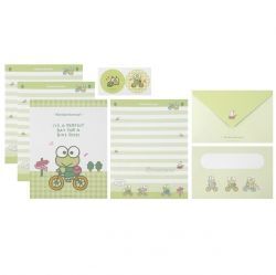 Sanrio Letter Paper & Envelopes Set - Keroppi